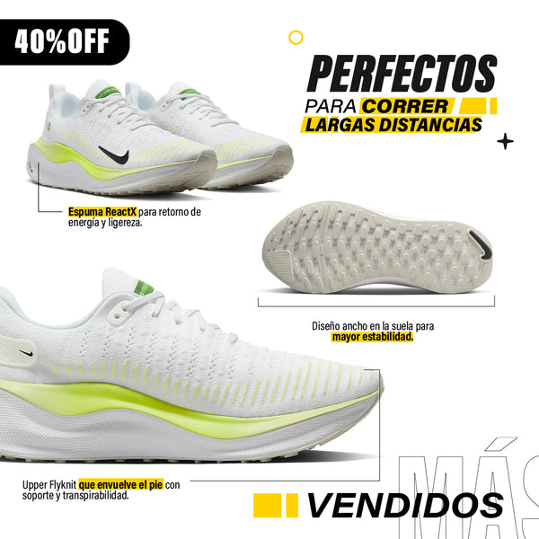 Zapatillas Infinity Run Confort Diarias