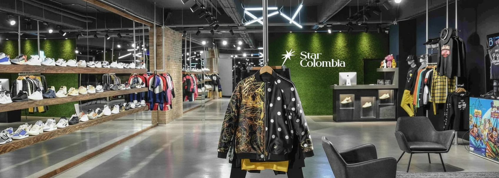 Tienda moderna con tu logo